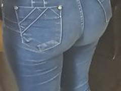 Ass in jeans 1