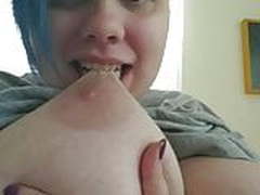Biting my huge fat tits Michelle Bird Free XXX | xvideosearch.com