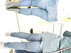 Tight jeans ass in Walmart Hot Clip | xvideosearch.com