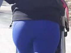 Pt2 blue spandex Hot Clip | xvideosearch.com
