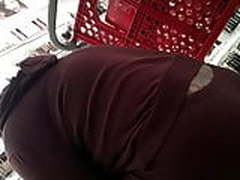 Big booty Ebony show off, thong VPL Part 2 Full Video | xvideosearch.com