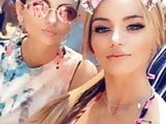 Madison Grace Reed and hot blonde friend at a concert Hot Clip | xvideosearch.com