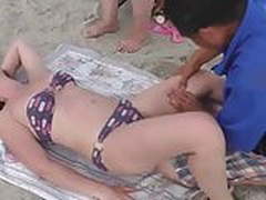 My next job, Luo Dong massages at the beach HD | xvideosearch.com
