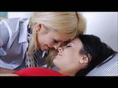 Hot flight attendant enjoys girlfriend Full Video | xvideosearch.com