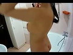 brunette shower Full Video | xvideosearch.com