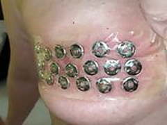 Removal of thumbtacks from the tits Online | xvideosearch.com