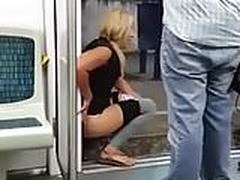SDRUWS2 - SHE PEES ON THE SUBWAY (unbelievable) HD | xvideosearch.com