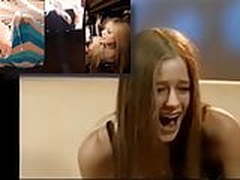 Avril Lavigne - Cum tribute composition - Reaction - Fake