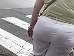 PAWG BBW GILF in white pants VPL 1 HD | xvideosearch.com