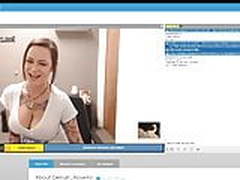 Busty hot milf helps to cum at chatrandom HD | xvideosearch.com