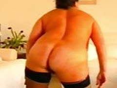 Big-breasted wife strips, dances naked, sucks and tit-wanks Full Video | xvideosearch.com