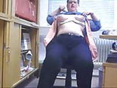 Office girl teases in her office Hot Clip | xvideosearch.com