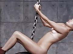 Miley Cyrus Wrecking Ball outtakes slowed see-through pussy. Free XXX | xvideosearch.com