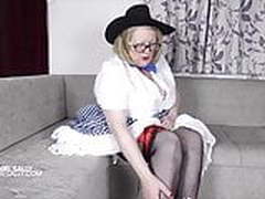 Cowgirl Sally shows whats under her skirt Online | xvideosearch.com