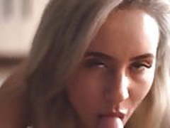 Sexy blonde sucks a dick like a lollipop (short version) Online | xvideosearch.com