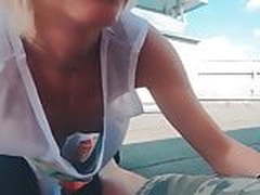 Public Blowjob Big Dick, Passionate rooftop hot and Cumshot Hot Clip | xvideosearch.com