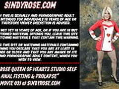 Sindy Rose Queen Hearts studio self anal fisting & prolapse Hot Clip | xvideosearch.com