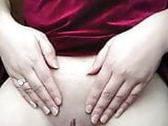 Satin Red top and Black panties Full Video | xvideosearch.com