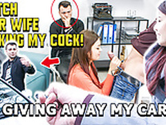 HUNT4K. Sexy lady fucks stranger because her boy wants car HD | xvideosearch.com