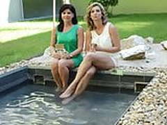 Legshow by hungarian TV hosts Free XXX | xvideosearch.com