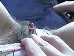 Big hairy bush in slip again (longer) Online | xvideosearch.com