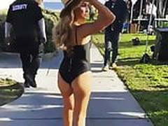 Jessie James Decker - showing off ass in black swimsuit Hot Clip | xvideosearch.com