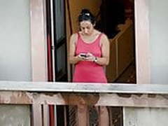 Neighbor in red sheer tank top Free XXX | xvideosearch.com