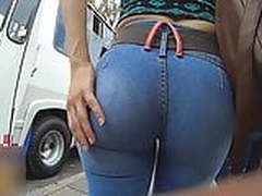 Latina super big hot ass nalgona candid jeans HD | xvideosearch.com