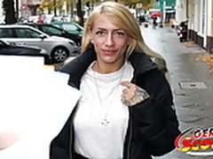 GERMAN SCOUT - FITNESS GIRL SANDY FUCK FOR CASH AT PICK UP Online | xvideosearch.com